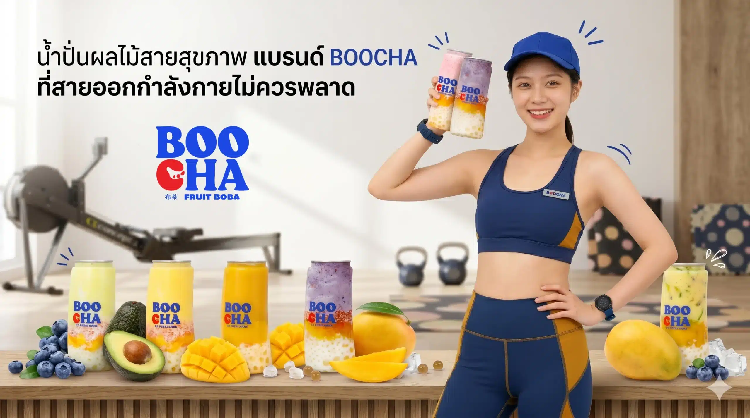 น้ำปั่นผลไม้สายสุขภาพ